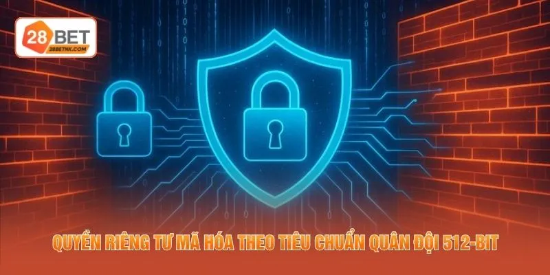 Quyền riêng tư mã hóa theo tiêu chuẩn quân đội 512-bit